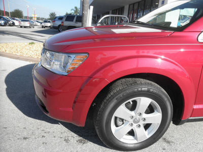 dodge journey 2010 red suv gasoline 6 cylinders front wheel drive automatic 34731