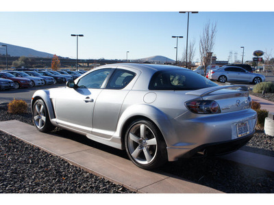 mazda rx 8 2005 silver coupe gasoline rotary rear wheel drive 6 speed manual 99352