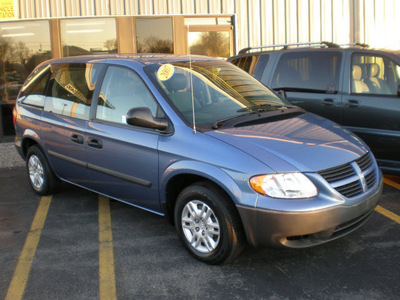 dodge caravan 2007 blue van se flex fuel 6 cylinders front wheel drive automatic 13212