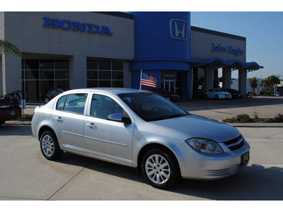 chevrolet cobalt 2010 silver sedan lt gasoline 4 cylinders front wheel drive automatic 77065