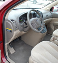 kia sedona 2008 red van lx gasoline 6 cylinders front wheel drive automatic 67210