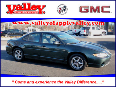 pontiac grand prix 1999 green sedan gt gasoline v6 front wheel drive automatic with overdrive 55124