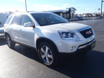 gmc acadia 2011 white suv slt 1 gasoline 6 cylinders all whee drive automatic 28557