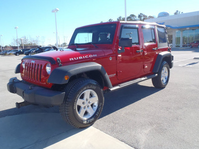 jeep wrangler unlimited 2007 red suv rubicon gasoline 6 cylinders 4 wheel drive automatic 28557