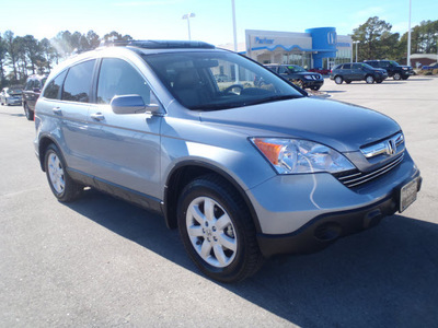 honda cr v 2007 blue suv ex l gasoline 4 cylinders all whee drive automatic 28557