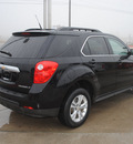 chevrolet equinox 2010 black suv lt gasoline 4 cylinders front wheel drive automatic 76087