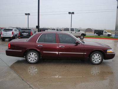 mercury grand marquis 2004 maroon sedan ls gasoline 8 cylinders rear wheel drive automatic with overdrive 76087