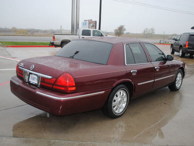 mercury grand marquis 2004 maroon sedan ls gasoline 8 cylinders rear wheel drive automatic with overdrive 76087