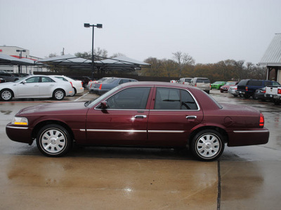 mercury grand marquis 2004 maroon sedan ls gasoline 8 cylinders rear wheel drive automatic with overdrive 76087