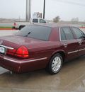 mercury grand marquis 2004 maroon sedan ls gasoline 8 cylinders rear wheel drive automatic with overdrive 76087