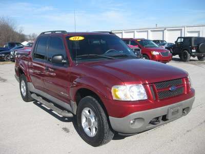 ford explorer sport trac 2001 red suv gasoline 6 cylinders 4 wheel drive automatic 62863