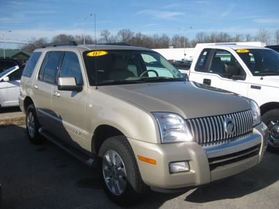 mercury mountaineer 2007 beige suv gasoline 6 cylinders all whee drive automatic with overdrive 62863