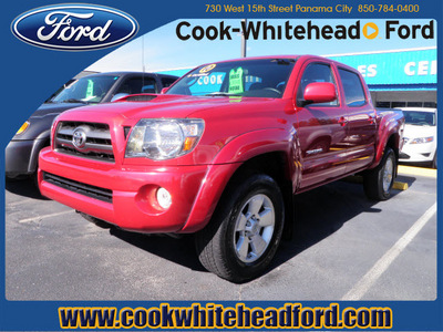 toyota tacoma 2010 red v6 gasoline 6 cylinders 4 wheel drive automatic 32401