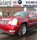 cadillac escalade 2008 red suv gasoline 8 cylinders all whee drive automatic 45036