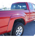 toyota tacoma 2009 red prerunner gasoline 4 cylinders 2 wheel drive 5 speed manual 77388