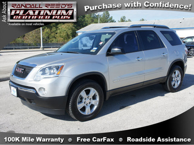 gmc acadia 2008 silver suv sle 1 gasoline 6 cylinders front wheel drive automatic 77388