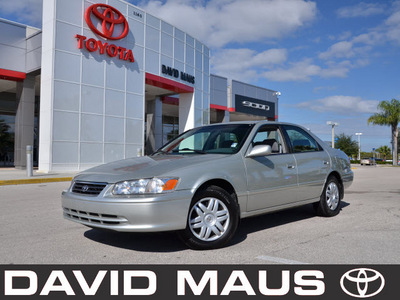 toyota camry 2000 silver sedan le gasoline 4 cylinders front wheel drive automatic 32771