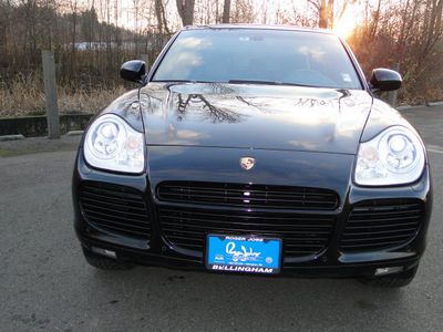 porsche cayenne 2006 black suv turbo gasoline 8 cylinders all whee drive automatic 98226