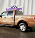 ford f 150 2011 golden bronze xlt 8 cylinders 4 wheel drive automatic 80905