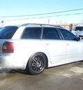 audi a4 2003 silver wagon 1 8t avant quattro gasoline 4 cylinders dohc all whee drive 5 speed manual 80301