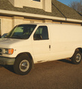 ford econoline cargo 2002 white van gasoline 8 cylinders rear wheel drive automatic with overdrive 55016