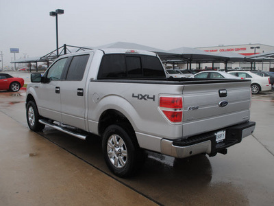 ford f 150 2011 silver xlt flex fuel 8 cylinders 4 wheel drive automatic 76087