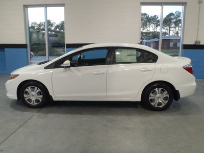 honda civic 2012 white sedan hybrid hybrid 4 cylinders front wheel drive automatic 28557