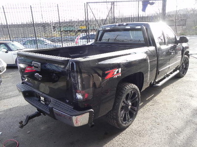 chevrolet silverado 2011 black pickup truck v8 automatic 07513