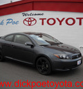 scion tc 2010 gray coupe gasoline 4 cylinders front wheel drive automatic 79925