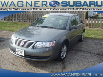 saturn ion 2007 gray sedan 2 gasoline 4 cylinders front wheel drive automatic 45324