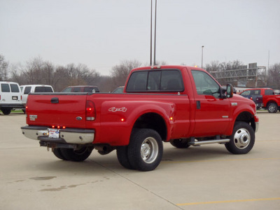 ford f 350 super duty 2007 red pickup truck xlt diesel 8 cylinders 4 wheel drive automatic 62708