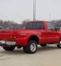 ford f 350 super duty 2007 red pickup truck xlt diesel 8 cylinders 4 wheel drive automatic 62708
