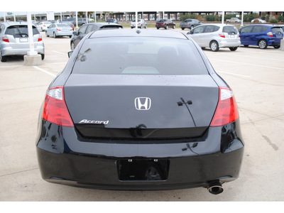 honda accord 2010 black coupe ex l gasoline 4 cylinders front wheel drive automatic 77065