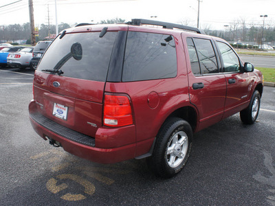 ford explorer 2005 red suv xlt gasoline 6 cylinders 4 wheel drive automatic 08753