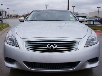 infiniti g37 2008 silver coupe s gasoline 6 cylinders rear wheel drive automatic 76018