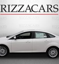 ford focus 2012 white sedan sel gasoline 4 cylinders front wheel drive automatic with overdrive 60546