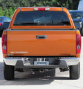 chevrolet colorado 2005 orange pickup truck gasoline 5 cylinders rear wheel drive automatic 33884