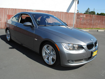 bmw 3 series 2007 gray coupe 335i gasoline 6 cylinders rear wheel drive 6 speed manual 94010