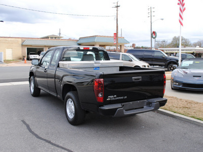 chevrolet colorado 2008 black pickup truck ls gasoline 4 cylinders 2 wheel drive automatic 27591