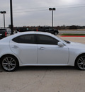 lexus is 250 2008 pearl silver sedan gasoline 6 cylinders rear wheel drive automatic 76087