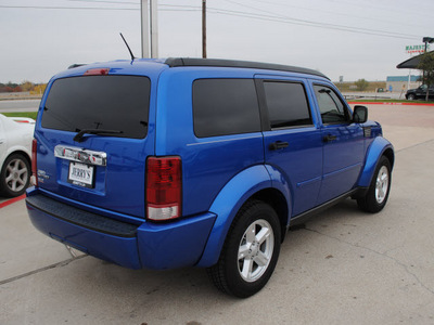 dodge nitro 2007 blue suv slt gasoline 6 cylinders rear wheel drive automatic 76087