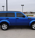 dodge nitro 2007 blue suv slt gasoline 6 cylinders rear wheel drive automatic 76087