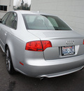 audi a4 2007 silver sedan 2 0t quattro s line gasoline 4 cylinders all whee drive automatic 98371