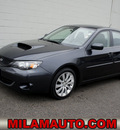 subaru impreza wrx 2008 dk  gray sedan gasoline 4 cylinders all whee drive 5 speed manual 98371