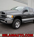 dodge ram pickup 2500 2003 gray laramie hd 4x4 diesel 6 cylinders 4 wheel drive automatic with overdrive 98371