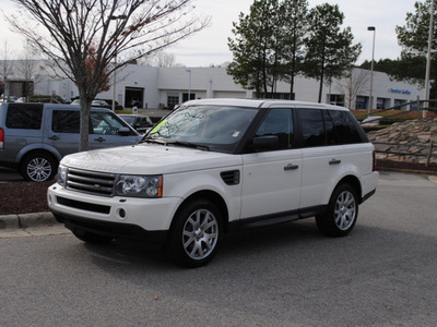 land rover range rover sport 2009 white suv hse gasoline 8 cylinders 4 wheel drive automatic 27511