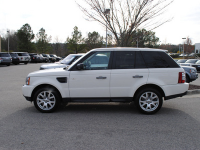 land rover range rover sport 2009 white suv hse gasoline 8 cylinders 4 wheel drive automatic 27511