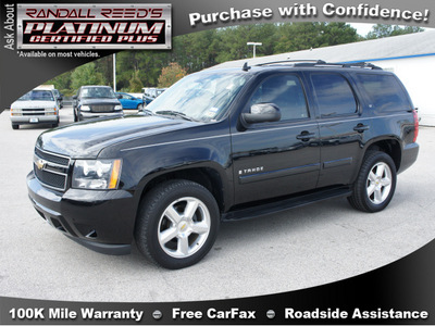 chevrolet tahoe 2009 black suv lt flex fuel 8 cylinders 2 wheel drive automatic 77388