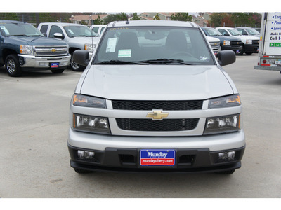 chevrolet colorado 2012 silver work truck gasoline 4 cylinders 2 wheel drive automatic 77090