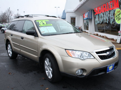 subaru outback 2009 harvest gold wagon 2 5i special edition gasoline 4 cylinders all whee drive automatic 07701